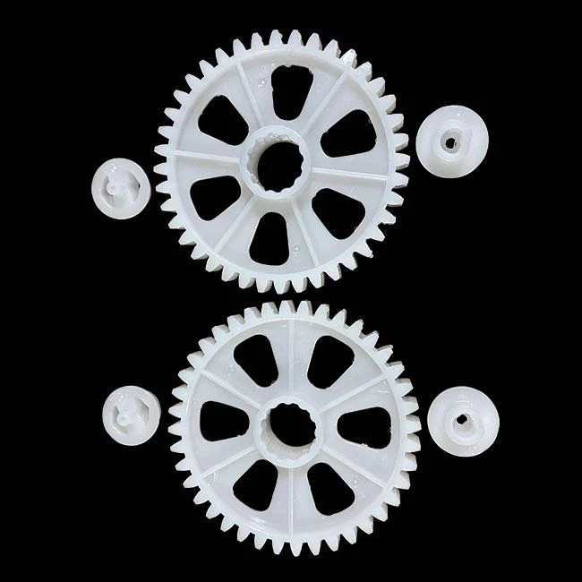 Precision POM Gear Plastic Injection Molded Mould Parts
